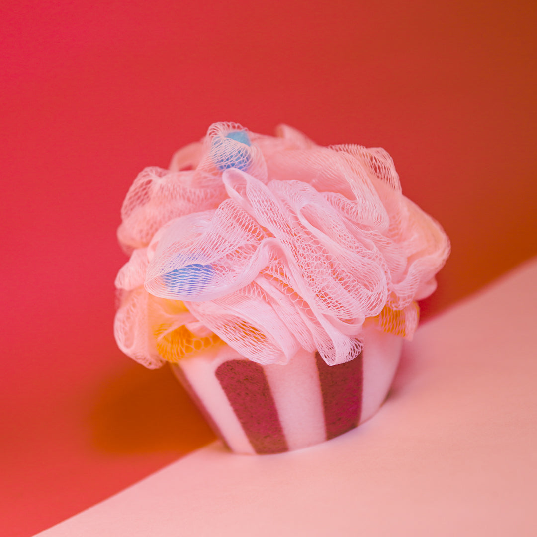 Esponja de Baño Pastel