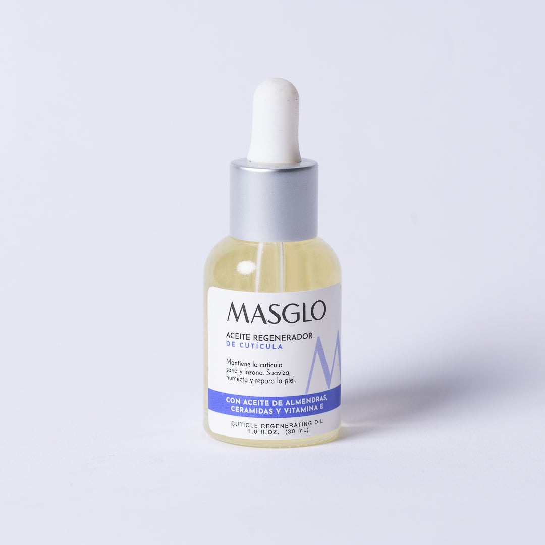 Aceite Regenerador De Cutícula Masglo 30ML