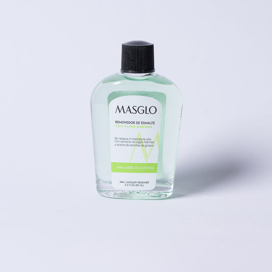 Removedor De Esmalte Con Algas Marinas Masglo 60ML