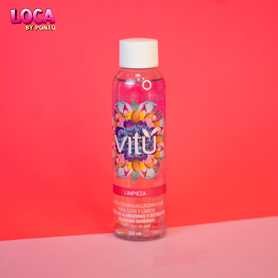 Loción Desmaquilladora Dual Vitú 115ml