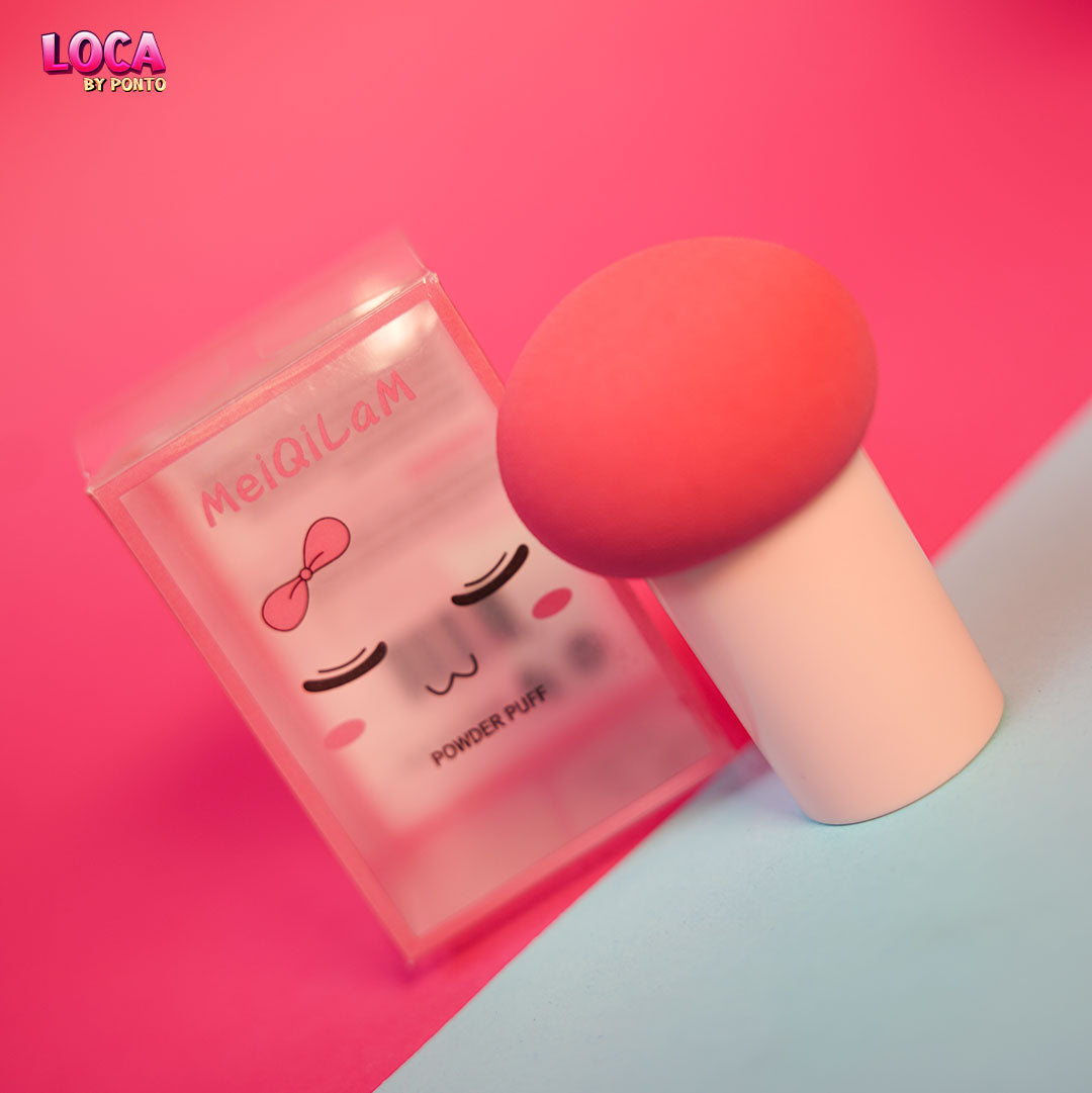 Esponja Maquillaje con Mango